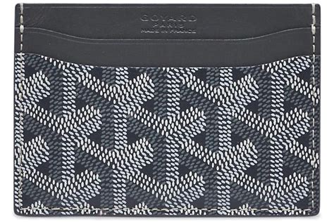 chevron grey goyard cards